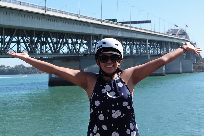 The Classic: our most popular electric bike tour of Auckland's Highlights - Viaduct Harbour shows Auckland’s sailing identity