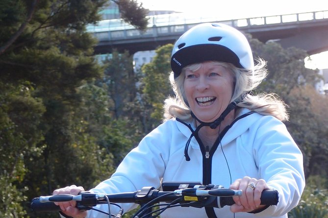 The Classic: our most popular electric bike tour of Auckland's Highlights - Silo Park and the view across Westhaven