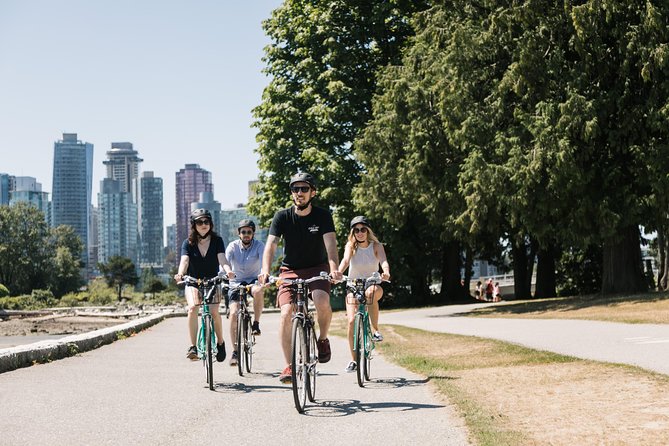 The Stanley Park Bicycle Tour by Cycle City Tours - Third Beach and the end of the forest route