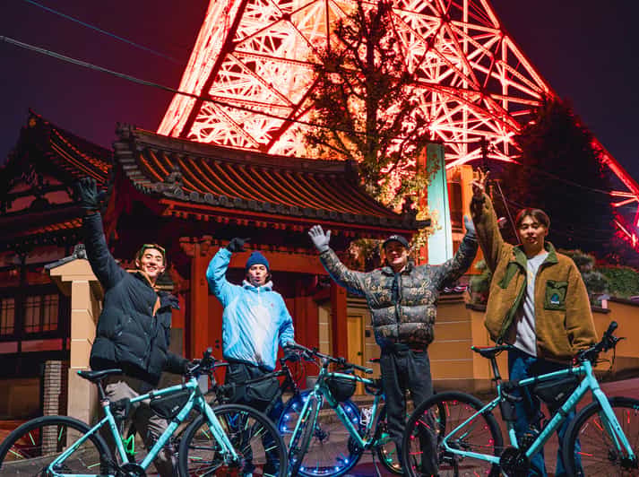 Tokyo: 2-Hour Night Bike Tour of the City's Hidden Gems - Omotesando’s seasonal glow