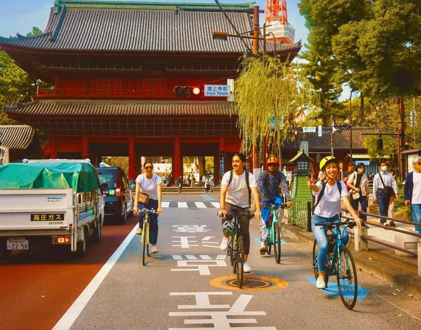Tokyo: 3-Hour Bike or E-Bike Tour of City's Hidden Gems - Starting near the Statue of Commodore Perry