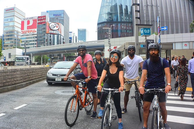 Tokyo Guided Small-Group Biking Tour - Bento shopping and lunch beside Rainbow Bridge