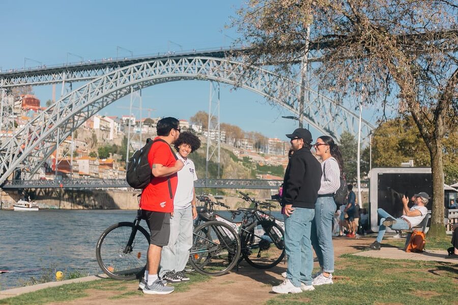 Tour Porto: Adventure in Electric Bike Tour - Carmo Church, tiled streets, and a few Porto surprises