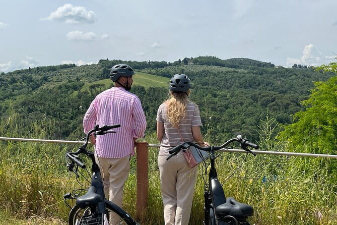 Tuscany E-Bike Tour: from Florence to Chianti with lunch and tastings - Riding through Impruneta and the Chianti hills