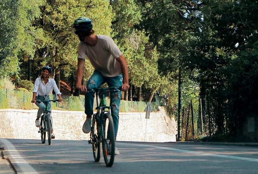 Tuscany: E-Bike Tour from Florence with Lunch - Piazzale Michelangelo gives you the first big view