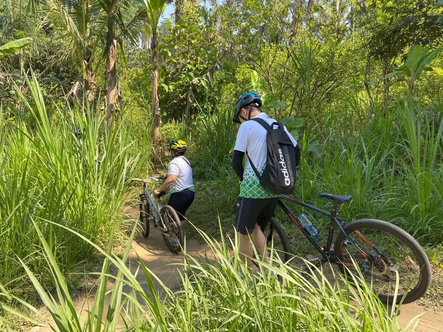Ubud: Downhill Bike Tour with Rice Fields, Volcano and Meal - The guides make or break the experience