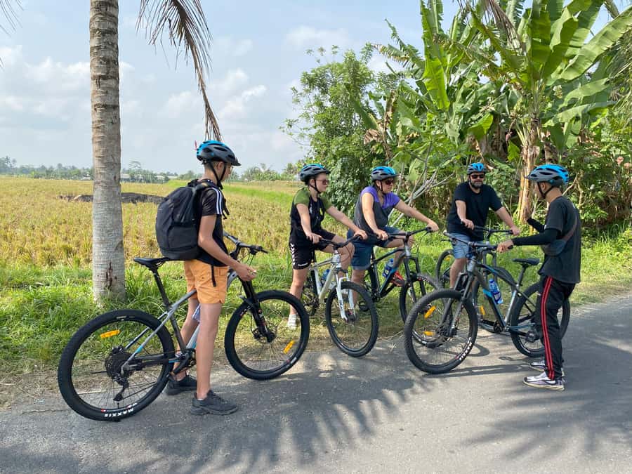 Ubud : PRIVATE Bike Tour inside Rice Field Ubud Countryside - Friendly guides make the cultural stops work