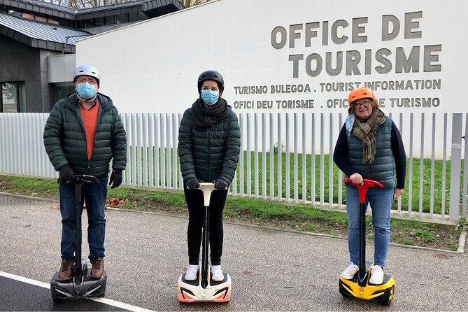 Unusual and ecological ride on a Segway and electric bike in Bayonne - Chemin de Mousserolles and the Old Defenses