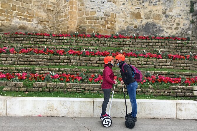 Unusual and ecological ride on a Segway and electric bike in Bayonne - Place Paul Bert and Bayonne’s Festival Spirit