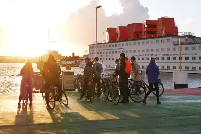 Urban Adventures Amsterdam Bike Tour, Graffiti and Magnet Fishing - NDSM delivers the largest dose of street art