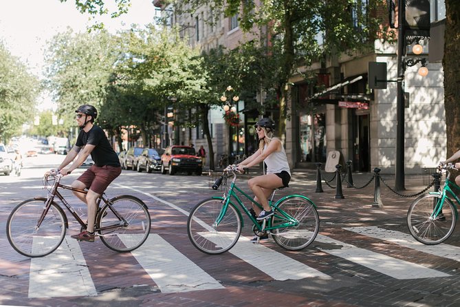 Vancouver Bike or Ebike Rental - Self Guided Map provided - Gastown: Vancouver’s Oldest Neighborhood by Bike