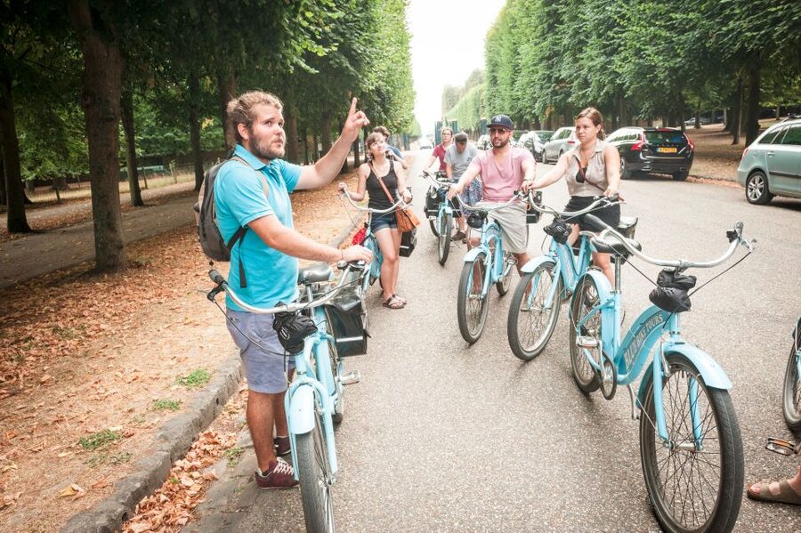 Versailles Bike Tour with Palace & Queen Farm Entrance - Cycling through the royal grounds