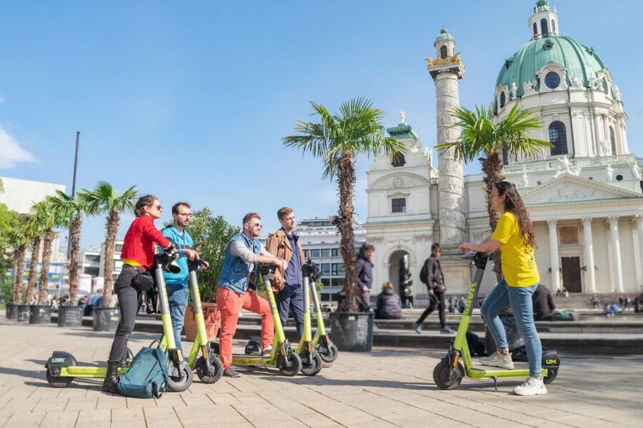Vienna: Guided Tour by Kick Bike or E-Scooter with a Local - Riding through Vienna’s hipster district