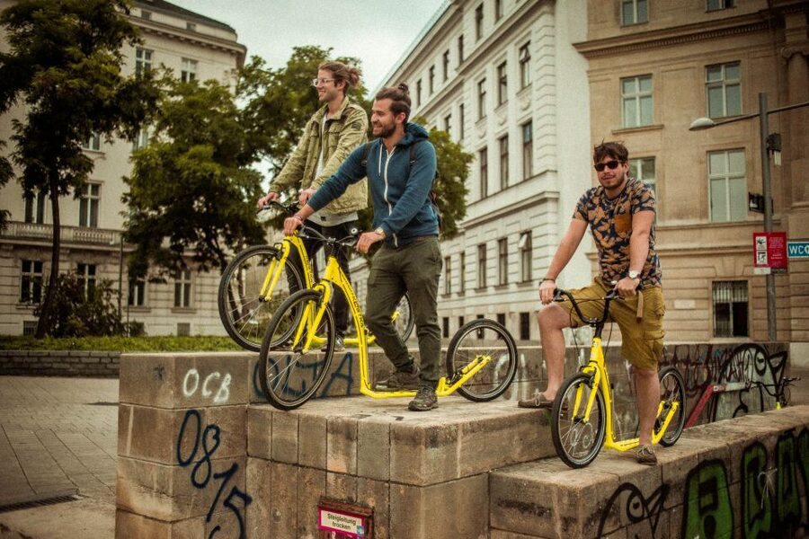 Vienna: Guided Tour by Kick Bike or E-Scooter with a Local - Danube Island and Vienna’s younger side