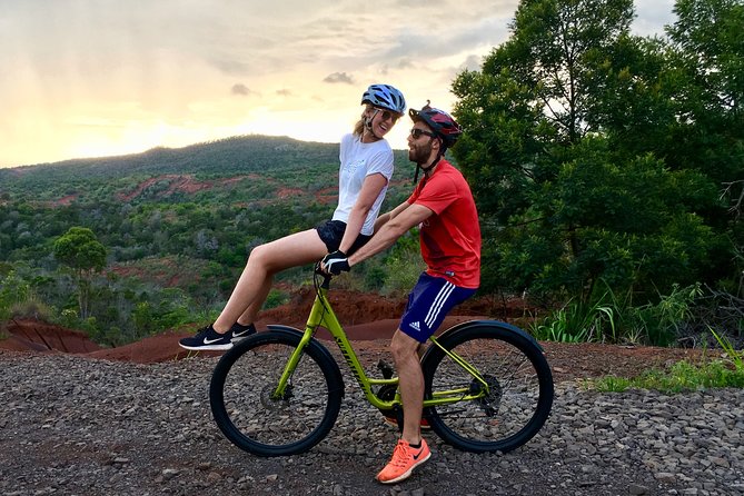 Waimea Canyon Downhill Bike Ride - The van ride up to Waimea Canyon