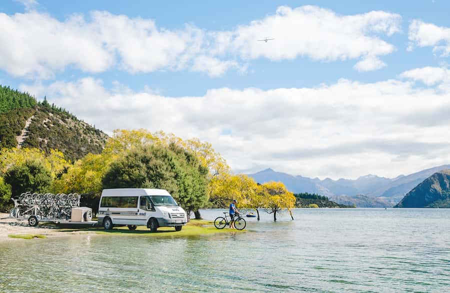 Wanaka: Self-Guided Regular MTB - Lake Hawea to Lake Wanaka - Albert Town and the Clutha River