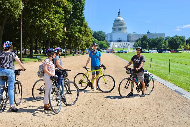 Washington DC Capital Sites Bike Tour - Natural History, the Washington Monument, and the White House