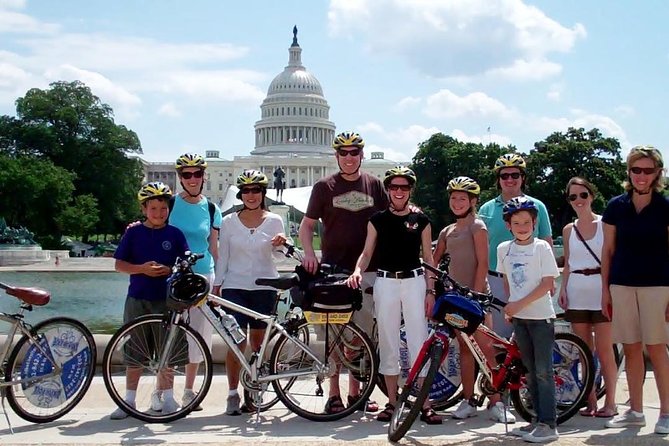 Washington DC Capital Sites Bike Tour - The Smithsonian Castle and National Gallery of Art