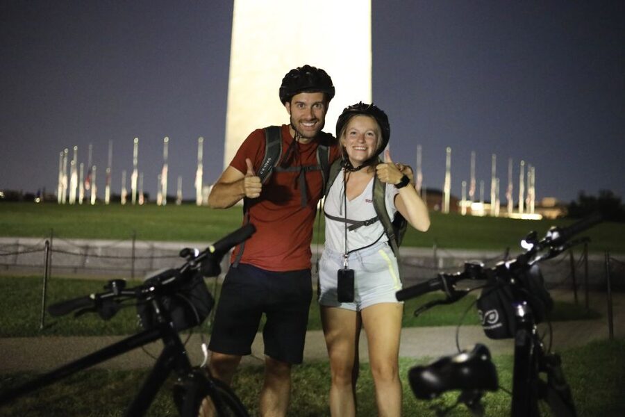 Washington DC: Monuments by Night Bike Tour - Night lighting, weather, and the best season