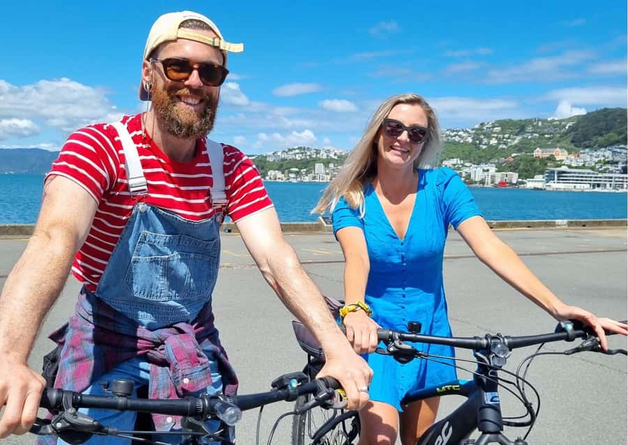 Wellington Electric Bike Rental - Starting at Herd Street beside the harbor