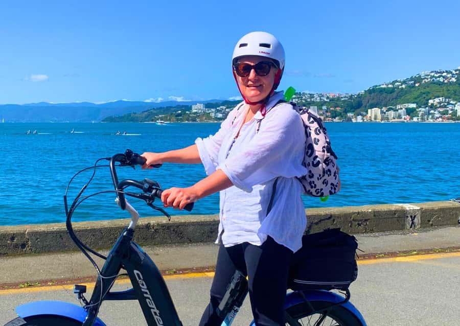 Wellington Electric Bike Rental - Mt Victoria for the city view