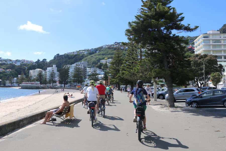 Wellington: Guided Sightseeing Tour by Electric Bike - Riding the Miramar Peninsula and leaving the city behind