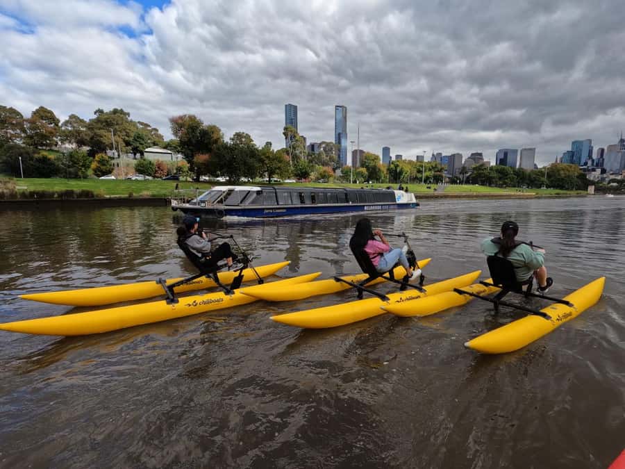 Yarra River, Melbourne Waterbike Tour - Southbank And The Central City Skyline