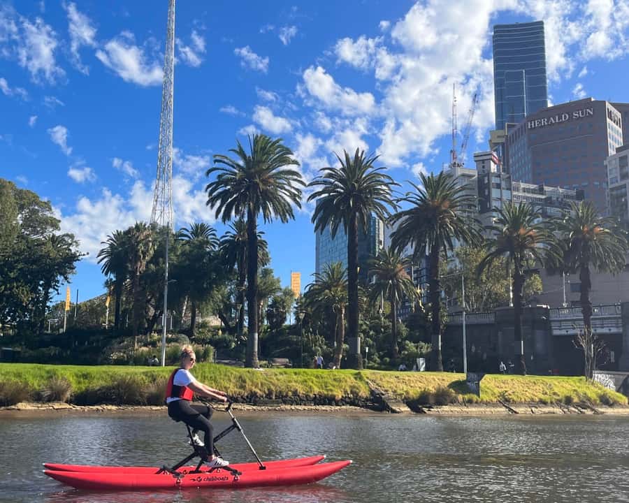 Yarra River, Melbourne Waterbike Tour - What The Waterbike Ride Feels Like