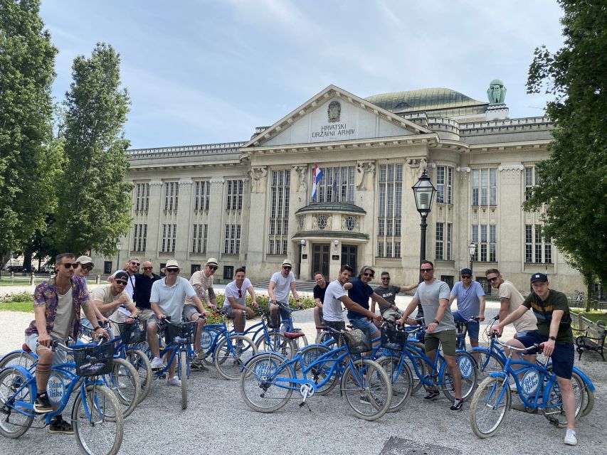 Zagreb: 2.5-Hour Highlights Bike Tour - Riding Through the Green Horseshoe